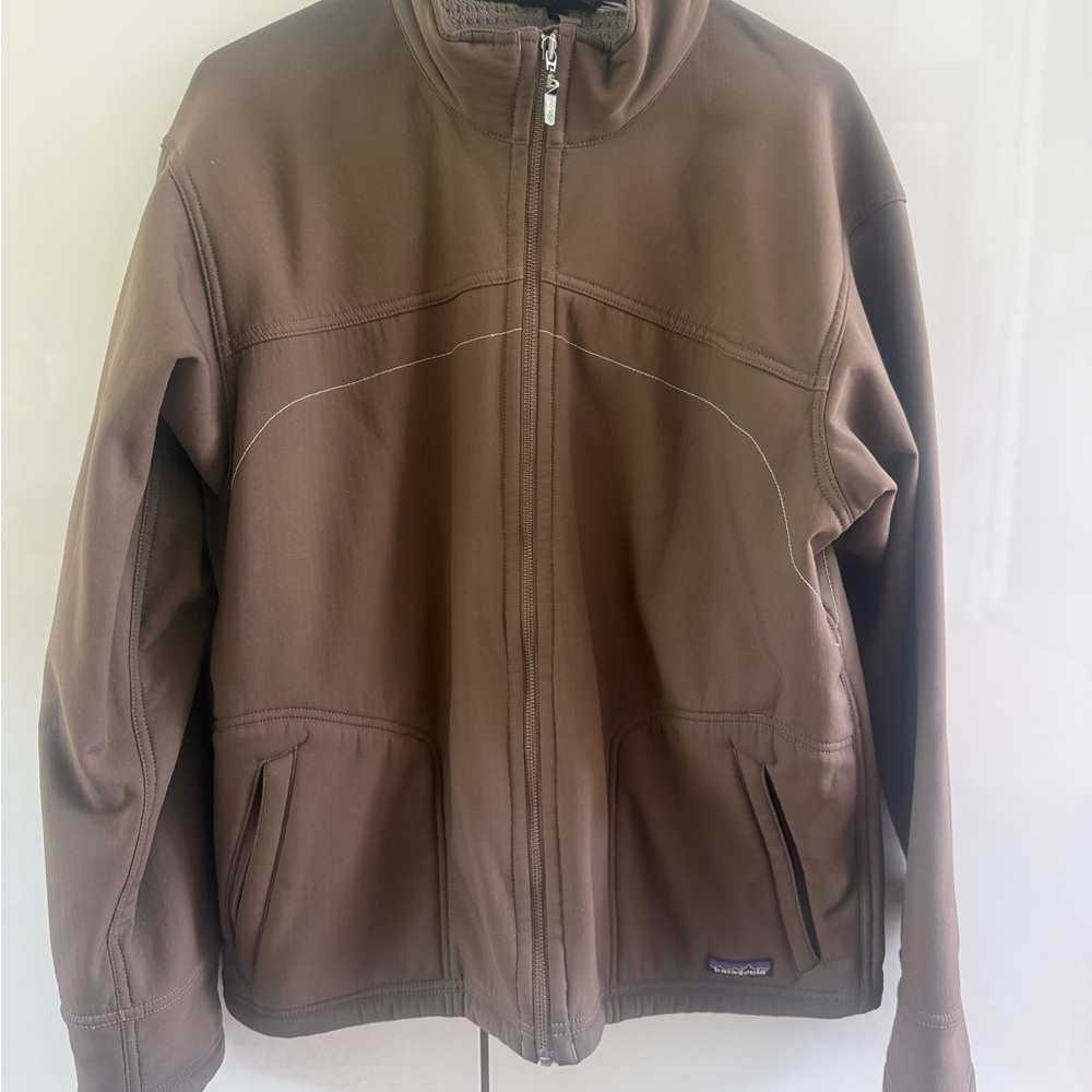 Patagonia Brown Windbreaker Lightweight Jacket